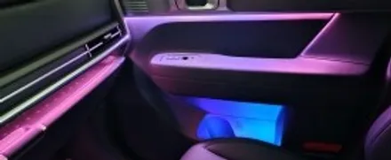 싼타페mx5 새롭게 태어난 실내엠비언트라이트 에이비클 듀얼컬러시공후기 / 천안 서북구