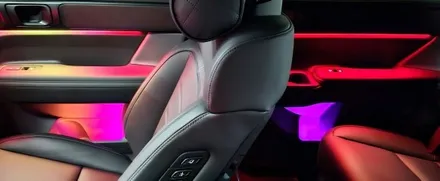 싼타페mx5 실내무드등은 믿을수 있는 에이비클 엠비언트를 선택하세요~ / 천안 서북구