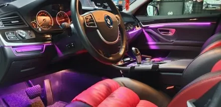 bmw,528i,RGB광섬유엠비언트,천안,아산,평택,청주,대전,세종,자동차튜닝,엠비언트무드등,튜닝,천안파이버테리어,실내인테리 / 천안 서북구
