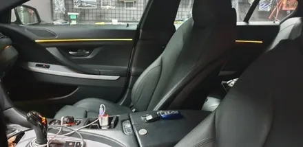 BMW640D,RGB광섬유엠비언트,천안,아산,평택,청주,대전,세종,자동차튜닝,엠비언트무드등,튜닝,천안엠비언트코리아,실내무드등 / 천안 서북구