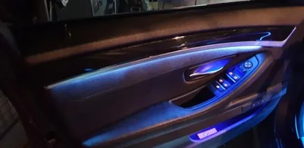 BMW520D,RGB광섬유엠비언트,천안,아산,평택,청주,대전,세종,자동차튜닝,엠비언트무드등,튜닝,천안엠비언트코리아,실내무드등 / 천안 서북구