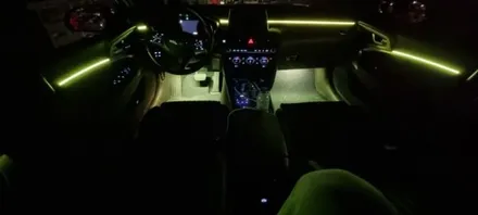 제네시스,g70,비노출dmx엠비언트라이트,시크릿은하수,천안,아산,평택,청주,자동차튜닝,엠비언트무드등,튜닝,실내무드등 / 천안 서북구