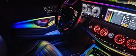 w222 s500 차량과 에이비클 의 조합 엠비언트라이트의 끝판왕 탄생 / 천안 서북구
