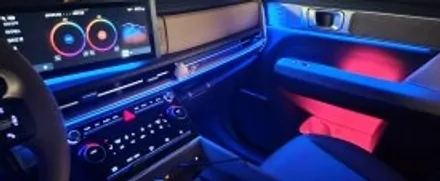 싼타페mx5 실내엠비언트라이트 의 변신 에이비클 엠비언트 듀얼컬러와 함께합니다!!! / 천안 서북구