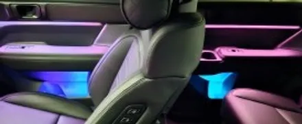 싼타페mx5 실내무드등은 믿을수 있는 에이비클 엠비언트를 선택하세요~ / 천안 서북구