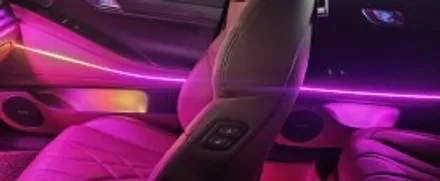 제네시스G80 순정연동으로 무빙컬러를 에이비클 엠비언트 대전 지사 / 천안 서북구