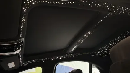 천안 W223 S500 천장은하수무드등 시공! 정품 파이버테리어 화이트+골드 luxury / 천안 서북구