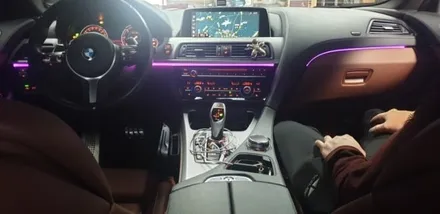 bmw640d,RGB광섬유엠비언트,천안,아산,평택,청주,대전,세종,자동차튜닝,엠비언트무드등,튜닝,천안엠비언트코리아,실내무드등 / 천안 서북구
