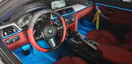 bmw428i,은하수무드등,천안,아산,평택,청주,대전,세종,자동차튜닝,엠비언트무드등,튜닝,천안엠비언트코리아,실내무드등 / 천안 서북구