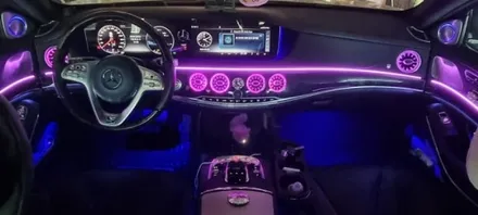 벤츠,s500,플레이,엠비언트라이트,플레이무빙엠비언트,시크릿은하수,천안,아산,평택,청주,세종,자동차튜닝,튜닝,대전엠비언트,실내무드등 / 천안 서북구