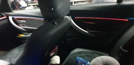 BMW320D,RGB광섬유엠비언트,천안,아산,평택,청주,대전,세종,자동차튜닝,엠비언트무드등,튜닝,천안엠비언트코리아,실내무드등 / 천안 서북구