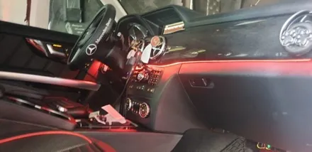 벤츠glk,RGB광섬유엠비언트,천안,아산,평택,청주,대전,세종,자동차튜닝,엠비언트무드등,튜닝,천안엠비언트코리아,실내무드등 / 천안 서북구
