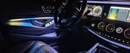 w222 s500 차량과 에이비클 의 조합 엠비언트라이트의 끝판왕 탄생 / 천안 서북구