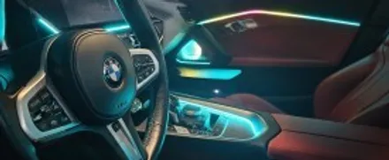bmw z4 실내 엠비언트라이트가 에이비클 과 만나면 어떻게 되는지 볼래? / 천안 서북구