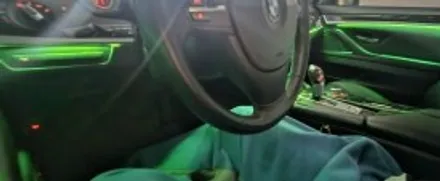 BMW 528i 순정엠비언트라이트 그대로 시공되어진 에이비클 엠비언트 천안.대전지사에서~ / 천안 서북구