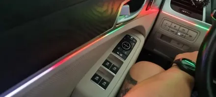 제네시스,dh,g80,엠비언트라이트,플레이무빙엠비언트,시크릿은하수,천안,아산,평택,청주,세종,자동차튜닝,튜닝,천안엠비언트,실내무드등 / 천안 서북구