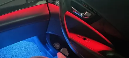 최다판매를 기록했던 그랜져HG 실내엠비언트라이트 신형으로 업그레이드~!!! / 천안 서북구