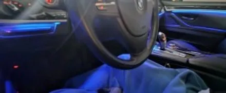 BMW 528i 순정엠비언트라이트 그대로 시공되어진 에이비클 엠비언트 천안.대전지사에서~ / 천안 서북구