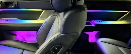 싼타페mx5 에이비클 듀얼컬러엠비언트로 갈아타기~ / 천안 서북구