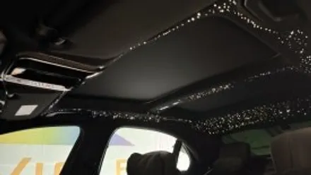 천안 W223 S500 천장은하수무드등 시공! 정품 파이버테리어 화이트+골드 luxury / 천안 서북구
