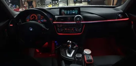 bmw320d,RGB광섬유엠비언트,천안,아산,평택,청주,대전,세종,자동차튜닝,엠비언트무드등,튜닝,천안엠비언트코리아,실내무드등 / 천안 서북구