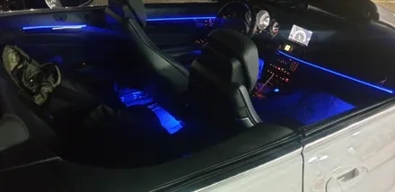 벤츠c클래스카브리올레,RGB광섬유엠비언트,천안,아산,평택,청주,대전,세종,자동차튜닝,엠비언트무드등,튜닝,천안엠비언트코리아,실내무드등 / 천안 서북구