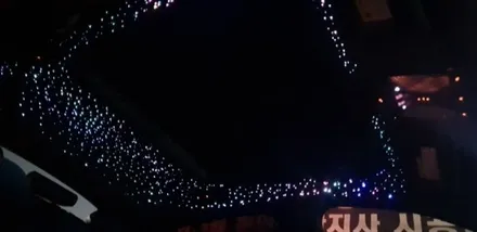 BMWX4,은하수무드등,파이버테리어,엠비언트무드등,튜닝,천안엠비언트코리아,실내무드등 / 천안 서북구