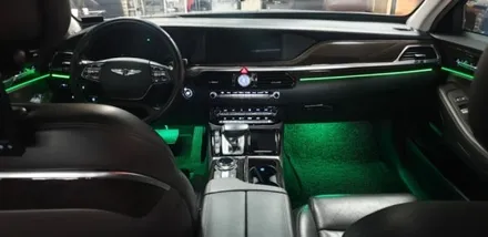 제네시스EQ900,천안,아산,평택,청주,대전,세종,자동차튜닝,엠비언트무드등,튜닝,은하수무드등,천안엠비언트코리아,실내무드등 / 천안 서북구