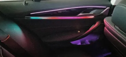 bmw,g30,520d,비노출dmx엠비언트라이트,시크릿은하수,천안,아산,평택,청주,세종 / 천안 서북구