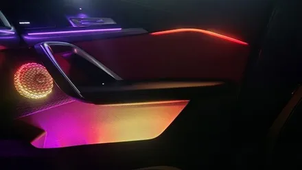 BMW IX2 엠비언트라이트 시공:에이비클 유니버셜로 완성한 화려한 실내 감성(천안/충청) / 천안 서북구