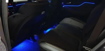 싼타페TM,RGB광섬유엠비언트,천안,아산,평택,청주,대전,세종,자동차튜닝,엠비언트무드등,튜닝,천안엠비언트코리아,실내무드등 / 천안 서북구
