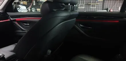 BMW520d,RGB광섬유엠비언트,천안,아산,평택,청주,대전,세종,자동차튜닝,엠비언트무드등,튜닝,천안엠비언트코리아,실내무드등 / 천안 서북구