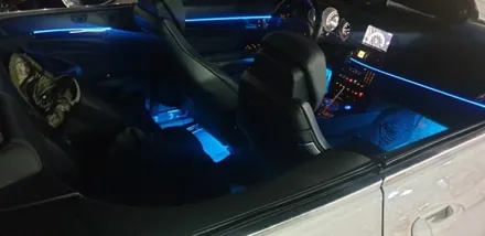 벤츠c클래스카브리올레,RGB광섬유엠비언트,천안,아산,평택,청주,대전,세종,자동차튜닝,엠비언트무드등,튜닝,천안엠비언트코리아,실내무드등 / 천안 서북구