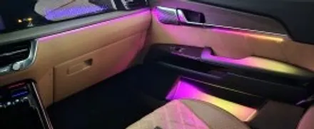 모하비 더 마스터 차량의 순정엠비언트라이트 업그레이드는 무조건 에이비클엠비언트 쥐!!!! / 천안 서북구