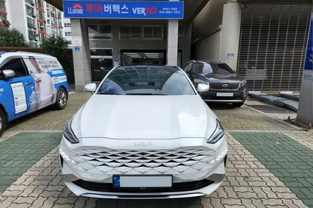 자동차 열차단썬팅 시공 순서 및 방법 / (영등포구 루마버텍스 솔라가드 글라스틴트) / 기아 K8 루마버텍스 / 서울 영등포구 양평동3가