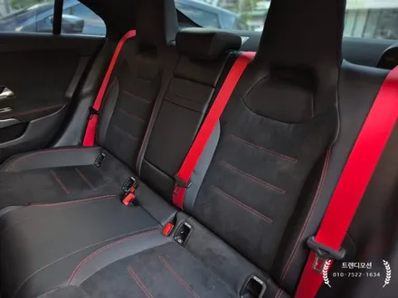 벤츠 CLA 250 전좌석 레드 색상의 컬러안전벨트 / 인천 서구 가정동
