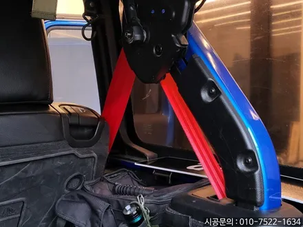 [지프 랭글러 루비콘] 전좌석 컬러안전벨트 레드색상 교환으로 감성 업그레이드 / 인천 서구, 부평, 부천