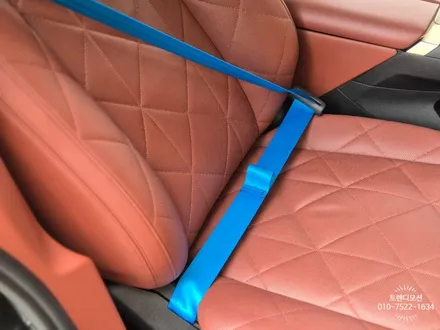BMW IX 인테리어 블루 컬러안전벨트 출고 후 시공! / 인천 서구 가정동