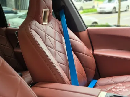 BMW IX 인테리어 블루 컬러안전벨트 출고 후 시공! / 인천 서구 가정동