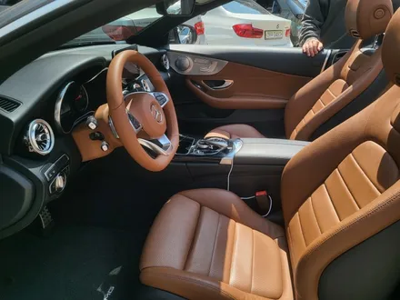 [벤츠 C클래스 w205 카브리올레] 실내도색커스텀, 브라운 핸들 컬러 체인지 / 인천 서구, 부평, 부천