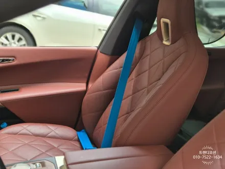 BMW IX 인테리어 블루 컬러안전벨트 출고 후 시공! / 인천 서구 가정동