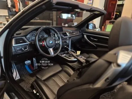 BMW 4시리즈 컨버터블 실내 풀커스텀 (요트블루베이지) / 인천 서구 가정동
