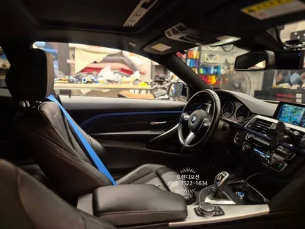 BMW 4시리즈 블루 컬러 안전벨트 실내 튜닝! / 인천 서구 가정동