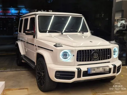 벤츠G바겐 실내커스텀! 레드 핸들가죽과 컬러안전벨트 / 인천 서구 가정동