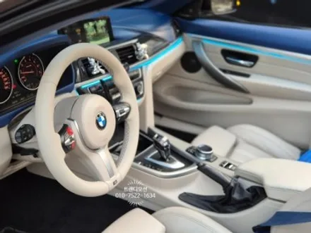 BMW 4시리즈 컨버터블 실내 풀커스텀 (요트블루베이지) / 인천 서구 가정동