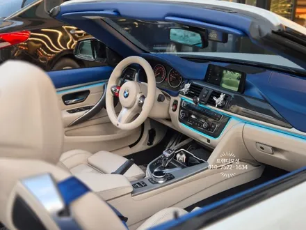 BMW 4시리즈 컨버터블 실내 풀커스텀 (요트블루베이지) / 인천 서구 가정동