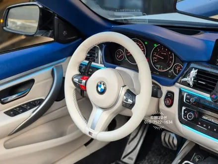 BMW 4시리즈 컨버터블 실내 풀커스텀 (요트블루베이지) / 인천 서구 가정동