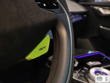 기아 EV6 gt 네온 색상의 컬러안전벨트 시공으로 인테리어 포인트 / 인천 서구, 부평, 부천