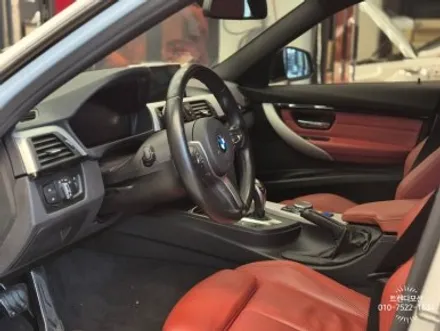 BMW 3시리즈 실내커스텀 가죽/벨트/염색 한 번에 / 인천 서구 가정동