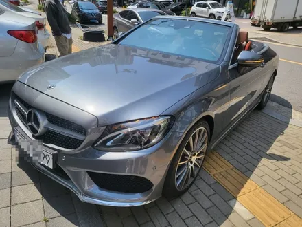 [벤츠 C클래스 w205 카브리올레] 실내도색커스텀, 브라운 핸들 컬러 체인지 / 인천 서구, 부평, 부천